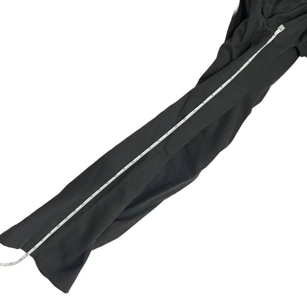 Eddie Bauer Men 42x29 Wrinkle Resistant Relaxed Fit Chino Pants Black Twill